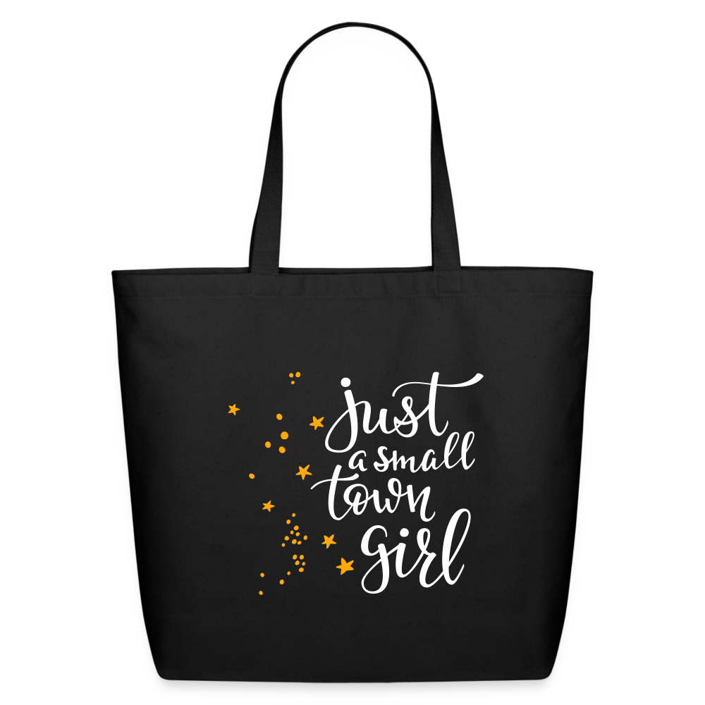 Small Town Girl Tote - black