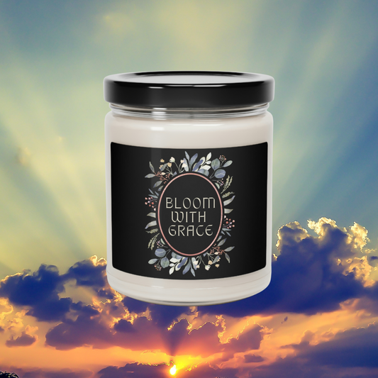 Bloom With Grace Scented Soy Candle